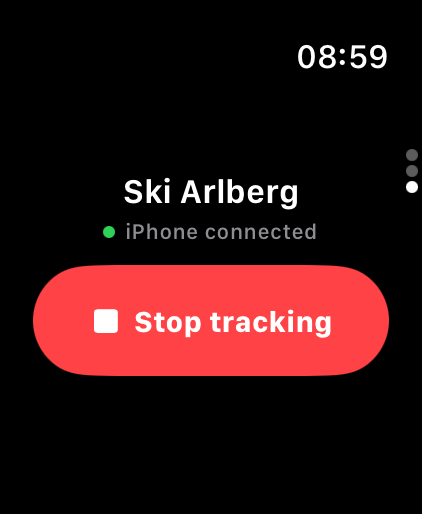 Stop tracking from the wrist.